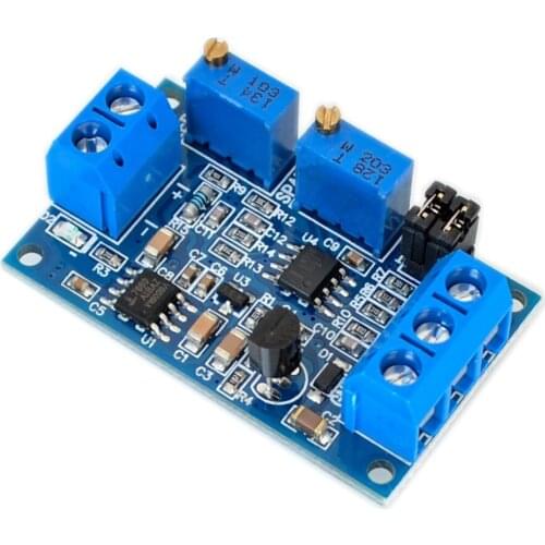 Current To Voltage Module 0 -20mA/4 -20mA to 0- 3.3V/0 -5V/0 -10V Voltage Transmitter Signal Converter Module