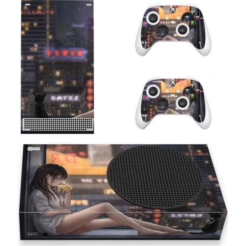 Girl Style Xbox Series S Skin Sticker for Console & 2 Controllers Decal Vinyl Protective Skins Style 1