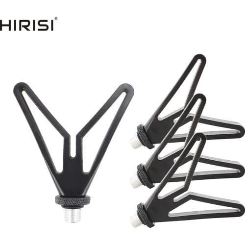 4 Pieces Carp Fishing Rod Rest Head For Fishing Bank Sticks Buzz Bar Fishing Tackle Tools