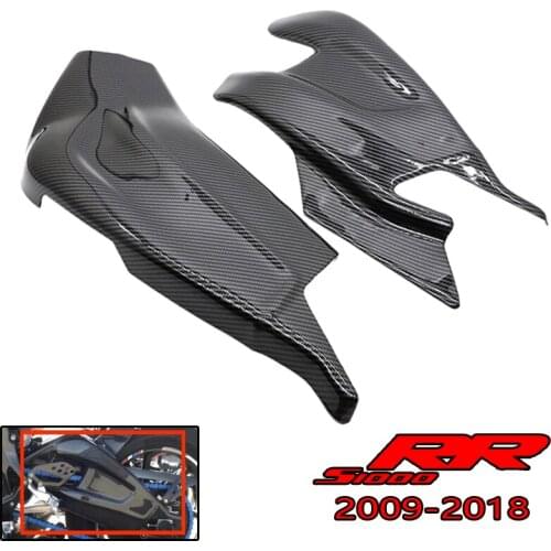 For BMW S1000RR 2009-2018 HP4 2012-2014 Motorcycle Parts Carbon Fiber Rear Rear Axle Cover Plane