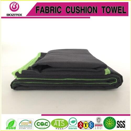 Microfiber suede towel outdoor swimming beach bath towel compact soft quick dry camping sports yoga towel with mesh bag