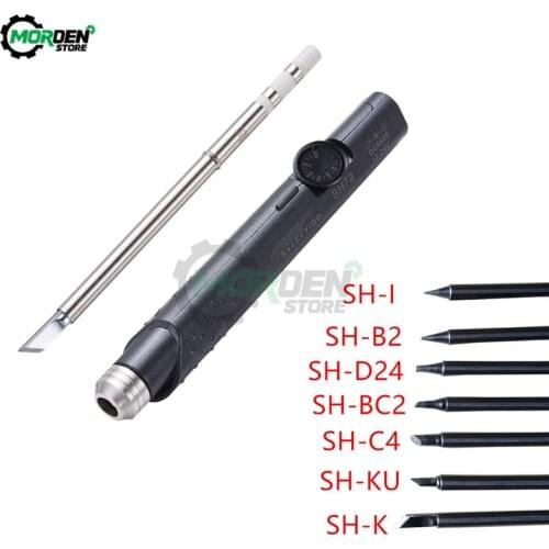 SH72 65W Adjustable Soldering Iron Station SH-B2 SH-I SH-K SH-BC2 SH-D24 SH-K SH-KU Iron Tips Kit DC 12-24V 220-400