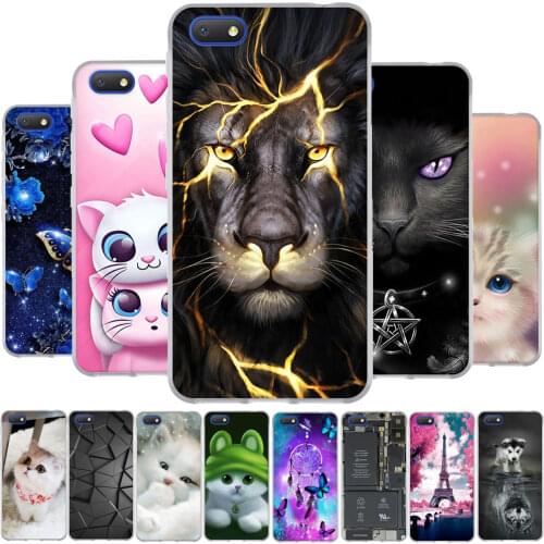 Silicone Case For alcatel 1v 2019 Case Funda Protect For Alcatel 1v TPU 3D Print Coque For Alcatel 1V 1 V Cover 5.5 inch Bumper
