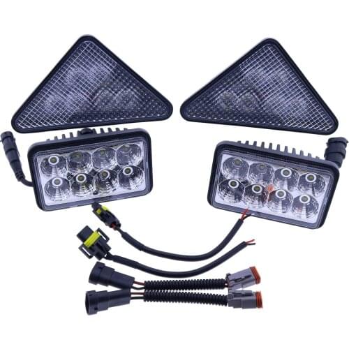 LED Light 9829523 7259523 7259524 Kit for Bobcat Skid Steers 553, 751, 753, 763, 773,7753, 853, 863 S100, S130, S150, S160