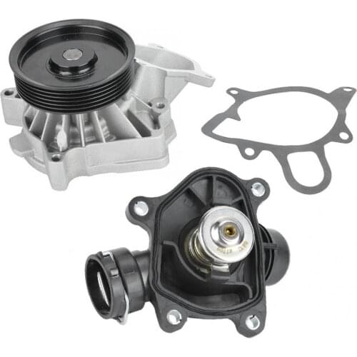 Engine Thermostat + Water Pump 11517805810 7787113 Fits for BMW 3/5/6//X3/X5/X6 Series Automobiles accessories