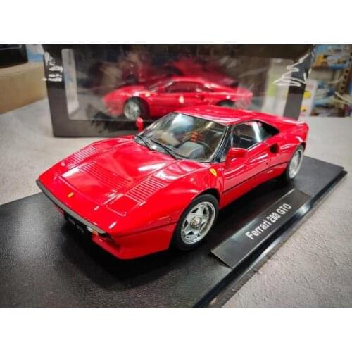 1:18 Scale Supercar 288 GTO Car Model Metal Diecast Toy 1984 Classic Vehicle for Adult Collection Gift Souvenir Display Toys