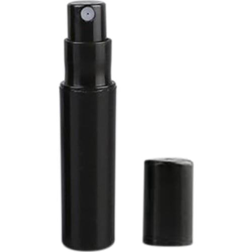 100Pcs / Lot 2Ml Black Plastic Perfume Spray Bottle Sample Spray Sprayer Atomizer Perfume Bottle