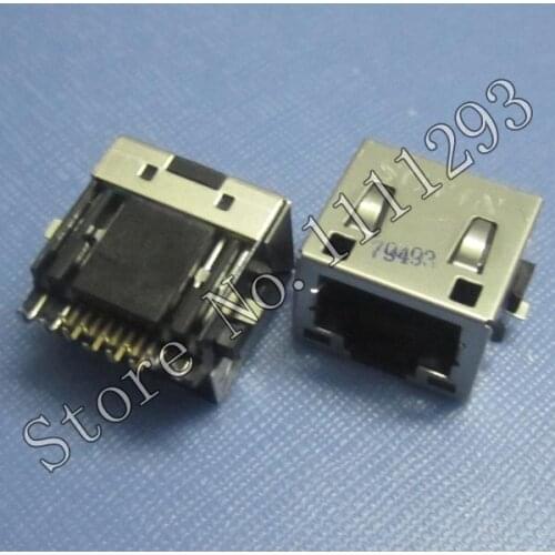 5pcs/lot LAN Jack Socket Connector for HP 540 541 515 615 6530S 6531S 6535S 6530S 6735S Laptop RJ45 Port