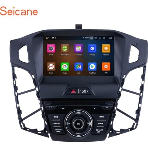 Seicane 4GBRAM +64GB ROM Android 10.0 8-core Car GPS Multimedia Player for Ford focus 2011 2012 2013 IPS Stereo tape recorder