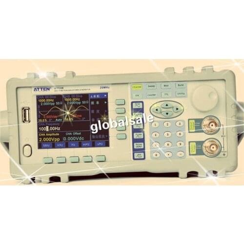 FREE SHIPPING ATTEN ATF20B Signal Generator 20 MHz DDS Function Waveform Generator