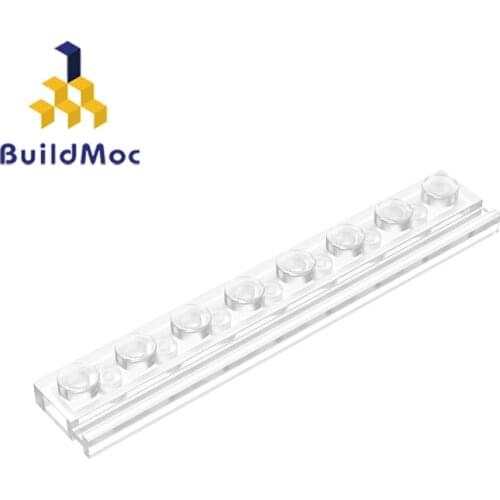 BuildMOC Compatible Assembles Particles 4510 1x8 For Building Blocks Parts DIY LOGO Educational Crea