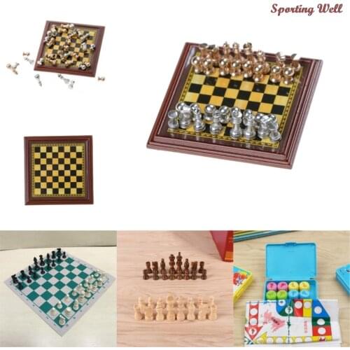 Wooden Chess Pieces Entertainment Games PU Leather Tournament Chess Board For Childrens Educational Games Board For Chess