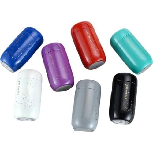 200ml Travel Coffee Mug Bottle Mini Sport Vacuum Stainless Steel Cups BPA Free Leakproof Thermocup Water Cup Garrafa Termica