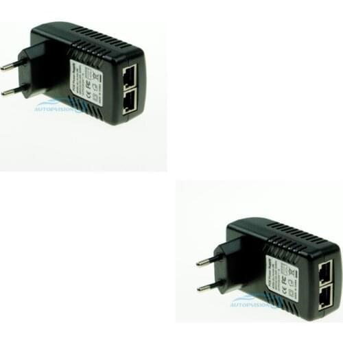 Smart Active Power Adapter POE Injector PSE Output DC24V 1A Power over Ethernet EU plug Free Shipping