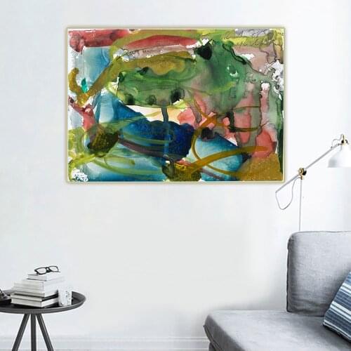 Citon Gerhard Richter《Untitled.1978》Canvas Art Oil Painting Artwork Picture Wall Background Decor Home Living Room Decorations