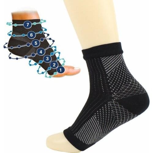 Antifatigue Unisex Compression Socks Flight Travel Anti-Fatigue Women Men Anti-Fatigue Sock 1pair=2pcs hh02