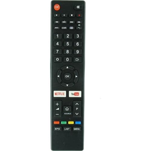 Remote Control For Saba SA40S55N SA40S57N UGV50G5S-ESI SB43UHD19 SB50UHD18 SB55UHD19 & CHIQ GCBLTV6EA-C4 U75G8 Smart 4K UHD TV