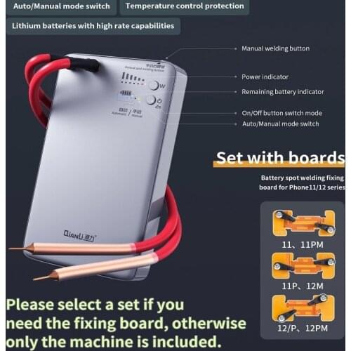 QianLi Macaron Portable Spot Welding Machine Micro Spot Welder For iPhone 11 12 pro max Battery Flex Replacement Repair Pen Tool