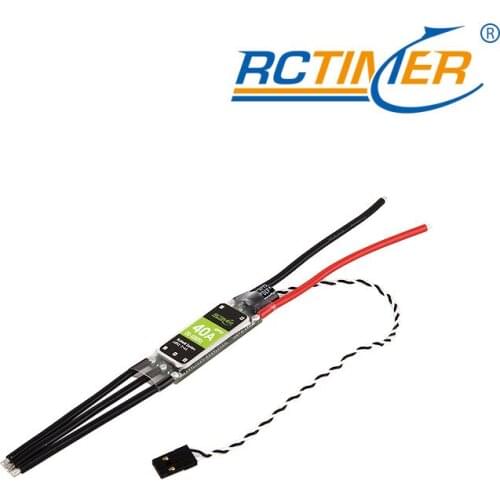 Rctimer 40A Mini BLHeli OPTO ESC40A (Oneshot125, 2-6S)