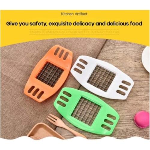 Manual French Fry Cutter Slicer Food Processors Multifunctional Potato Chopper Fries Making Artifact Kitchen Cutter Accessory
