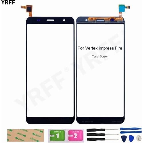 5.7'' Touch Screen Digitizer For Vertex impress Fire Front Glass Panel Touch Sensor Assembly Parts