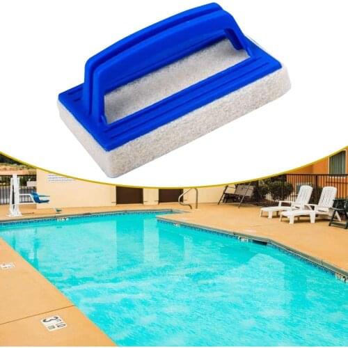 Swimming Pool Brush Non-woven Rectangle Cleaning Maintenance Pool Brush Tool Swimming Pool Cleaning Accessory