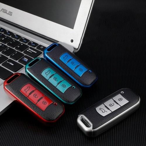 TPU Car Key Case key cover Key For GAC trumpchi GS GA3 GA3S GA5 GA6 GS4 GS8 Ring Auto Accessories Car-Styling Key Chain