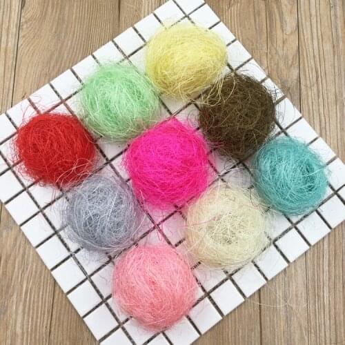 Eternal Flower Flower Material with Grass 3G Hemp Silk Car Hanging Filler Flower Box Handmade DIY Gift Box One-Stop