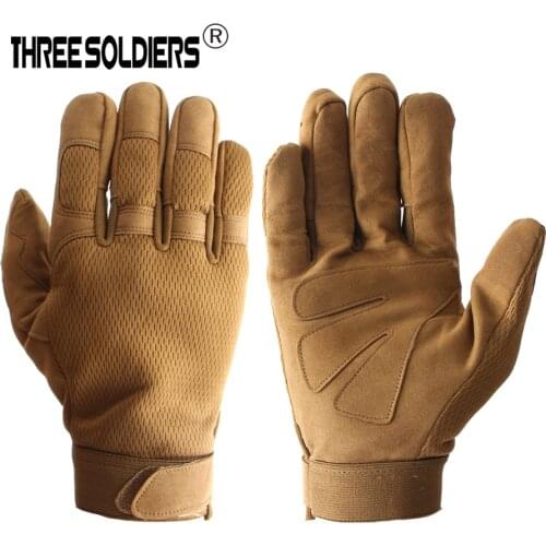 Military Tactical Shooting summer mesh Gloves Bicycle Airsoft Hiking Climbing Shooting Paintball Camo Sport Full Finger Gloves