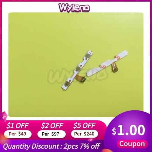 Wyieno Y5Prime2018 Switch on/off Volume Ribbon For Huawei Y5 2018 Power Button Flex Cable Replacement Parts + Tracking