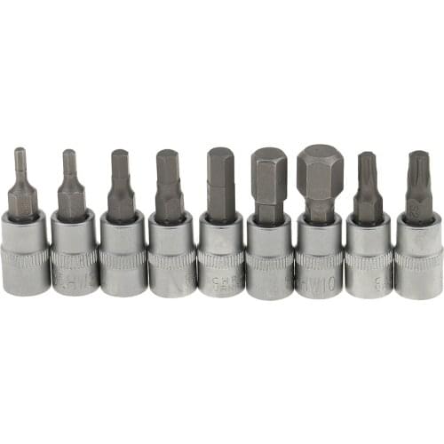 1/4inch Drive Bike Torque Wrench Spanner Set Hex Star Bit Fixing Tool 2-14Nm