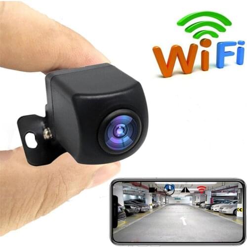Car Rear View Camera Wifi HD Night Vision Rear View Camera Wireless With Monitor Waterproof Wifi BackUp Camera