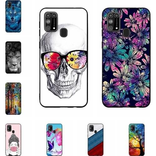 For Samsung Galaxy M31 Case Silicone Soft TPU Phone Case for Samsung Galaxy M31 M 31 M315F Back Cover Funda Coque Capa Bumper