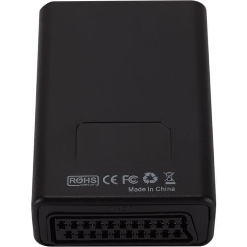 Scart Capture Card 1080P USB 2.0 Video Capture Box Gaming Live Streaming Recorder Home Office DVD Grabber Plug And Play