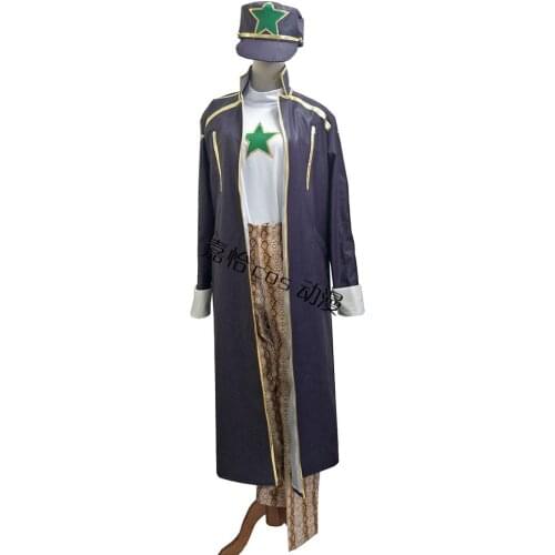 2020 Anime JOJO JoJos Bizarre Adventure 6 Stone Ocean Kujo Jotaro Jotaro Kujo Cosplay Costume halloween costume custom made