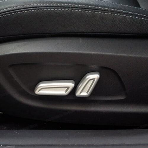 Lsrtw2017 Abs Car Seat Adjust Swtich Trims for Mg Mg6 2018 2019 2020 Interior Accessories Auto Styling Lining Decoration