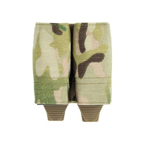 Multicam Double Magazine Pouch Tactical military 9mm Molle System Magazine Ammo Plate Bags Holder Toolkit Pocket