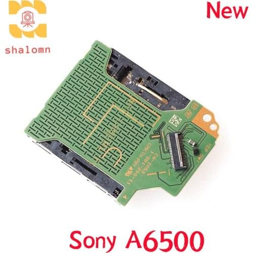 New Original A6500 SD Memory Card Reader Slot Board Mount Repair Replacement Parts For Sony ILCE-6500 A6500 Camera
