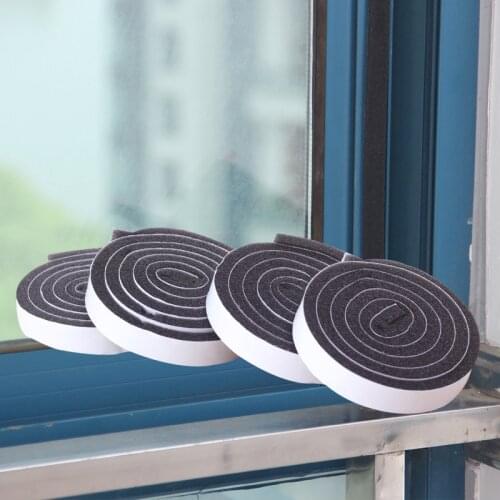 4Pcs Self-Adhesive Window Noise Seal Sticker Dustproof Noise Damper And Soundproof Door And Window Seal Tape