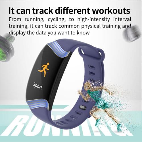 Smart Wristband Men Women IP67 Sleep Heart Rate Blood Pressure Monitor Sports Band Bracelet For Xiaomi Band Amazfit Huawei IOS