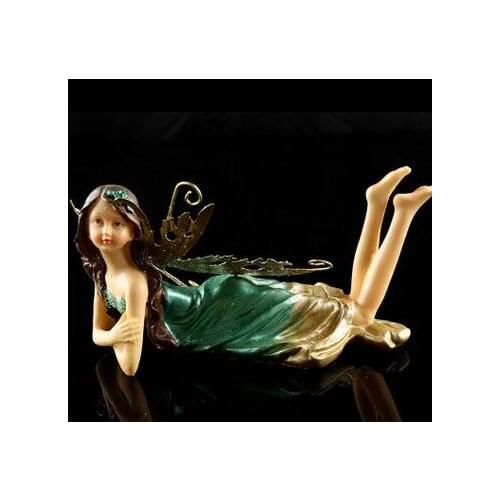 Modern Modern art form Home flower fairy pieces angel TV wine cabinet table car pieces fairy crafts decorated culpture statue