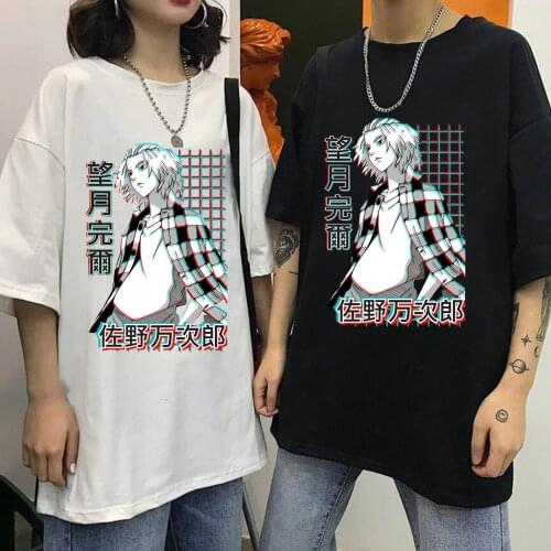 Tokyo Revengers Sano Manjiro/mikey Hot Anime T-Shirt Men Women Cotton T-Shirt Fashion Summer Casual Style T-shirt