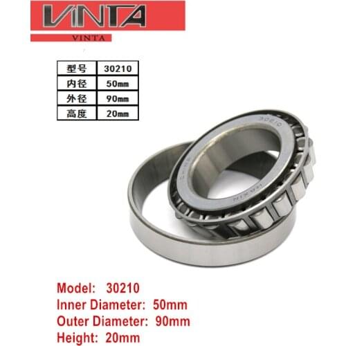 High Quality 1pc Tapered Roller Bearing 30209 30210 30211 30212 30213 30214 30215 30216 Taper Rolling Bearing