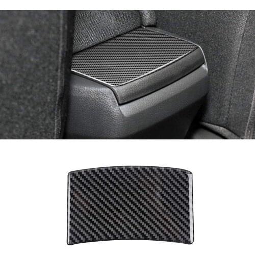 Compatible with Carbon Fiber Central Armrest Box Cover Trim Sticker Protector for Honda Civic 2016 2017 2018 2019 2020