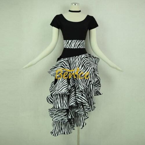 Free Shipping Latin Dance Skirt For Women Professional Sumba Dancing Skirt Adult Rumba QiaQia Latin Dress Latin Performances Dre