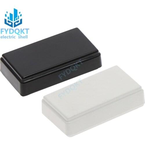 1pcs PCB Plastic Box Black Enclosure Electronic Project Case DIY 49x28x14mm Wire Junction Boxes