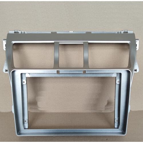 Car Fascias Navigation Fascia Dash Frame Kit For 9" Android Multimedia Player For Vios 2008 2009 2010 2011 2012 2013