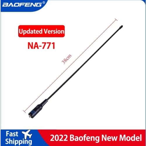 Baofeng NA-771 SMA-F SMA Female Dual Band VHF/UHF 144/430MHz Antenna For Baofeng UV10R UV-82 UV-5R 888S Walkie Talkie Ham Radio