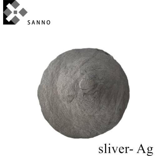 Free shipping Silver powder high quality 99.99% silver particles ag powder for electronic paste, conductive and coating