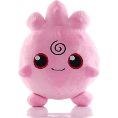 Big Size 30cm TAKARA TOMY Pokemon Igglybuff Plush Toys Fluffeluff Soft Stuffed Animals Toy Doll Birthday Gifts for Children Kids